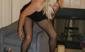 TAC Amateurs Long Legs In Fishnets 319871 Long Legs In Mesh Pantyhose, Lots Of Cleavage, And Some Great Ass Shots - A Little Fetish For Everyone
