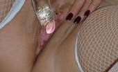 TAC Amateurs Sheer Delight 319879 Sheer See Thru Top, Thigh Highs, And A Glass Dildo - What Could Be More Appealing
