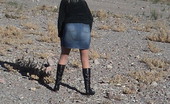 TAC Amateurs Public Exposure 319889 A Little Public Exposure In And Around The Great City Of Las Vegas - With Nothing On But Thigh High Boots, Pantyhose, Mi
