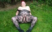 TAC Amateurs Black Bodystocking 319971 I Just Love The Fell Of Being Inside A Bodystocking, And Being Outdoors As Well. WOW
