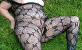 TAC Amateurs Black Bodystocking 319971 I Just Love The Fell Of Being Inside A Bodystocking, And Being Outdoors As Well. WOW
