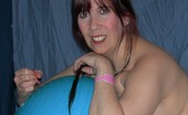 TAC Amateurs Blue Ball 320178 I Had So Much Fun Exercising And Playing On My Big Blue Ball, That I Just Had To Share It With All Of U...
