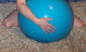 TAC Amateurs Blue Ball 320178 I Had So Much Fun Exercising And Playing On My Big Blue Ball, That I Just Had To Share It With All Of U...
