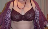 TAC Amateurs Purple Bra & Knickers 320754 Watch As I Try On My New Purple Bra And Matching Knickers For Size After My Latest Shopping Trip In Berlin. I Try It Wit
