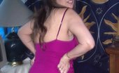 TAC Amateurs Set 18 320994 Here I Am Wearing One Of My Favorite Purple Dresses..I Had Just Startedto Shave My Lil Kitty And This Shows Me With All
