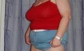 TAC Amateurs Cowboy Boots 321012 Another Member Request For You This Week. I Pose For You In My New Suede Cowboy Boots A Cut Off Short Denim Skirt, Some
