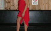 TAC Amateurs Set 59 321180 Lady With The Red Dress On - Wearing Nothing Else But Pantyhose And High Heels - Wouldn'T You Like To Come Massage My Fe
