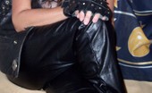 TAC Amateurs Leather And Lace 321217 I Love To Wear Leather And Lace..Looks And Feels So Sexy On Mybody That I Have To Feel It Andplay With Myself..Wanna Joi
