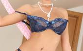 Raylene Richards 325279 Naked Playing With A Pink Scarf
