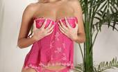 Raylene Richards 325302 Wearing A Hot Pink Thong
