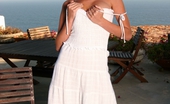 D Cup Carli Banks71 325675 What A TEASE! D Cup Carli Banks Is Always A Pleasure To Look At And In Her White Dress She Does Not Disappoint! Playful And Cheery, The Smiling Miss Banks Lets Her Top Drop Ever So Slightly To Show Off Her Incredible Lickable Tits And She Even Gives A Pee
