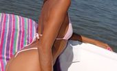 Hairy Arms 326728 Lori'S Hair Glistening On The Boat
