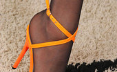 Hot Legs and Feet Lilian White 328330 Hot Brunette Babe Lilian White'S Foot Fetish Striptease
