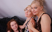 Old And Young Lesbian 332760 Old and young lesbian threesome gets wild
