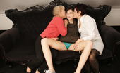 Old And Young Lesbian 332788 Three old and young lesbians making it hot and steamy

