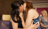 Old And Young Lesbian 332837 Three old and young lesbians make it wet
