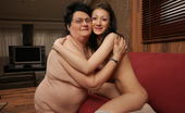 Old And Young Lesbian 332920 Horny old and young lesbians have a party of their own
