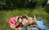 Old And Young Lesbian 332952 Three old and young lesbians having fun in the sun
