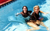 Aimee Sweet 334431 And Her Girlfriend Getting Nasty In The Pool
