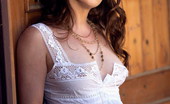 Aimee Sweet 334451 Looking Sexy In Her White Sundress
