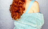 Aimee Sweet 334456 Shows Whats Under Her Blue Fir Coat
