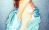 Aimee Sweet 334456 Shows Whats Under Her Blue Fir Coat
