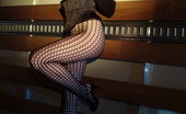 Aimee Sweet 334484 Tears Off Her Fishnets
