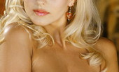 Danni.com Jana Cova 334815 Beautiful Blonde Jana Cova In White Stockings Removes Her Bra And Panties
