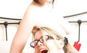 Louisa May 336564 Louisa And Brook Play Schoolgirl And Teacher
