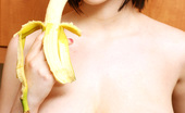 Louisa May Louisa Smears Bananas And Cream On Knockers
