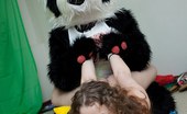 Panda Fuck Anja 340837 Strapon Fun After Aerobics
