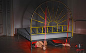 House Of Taboo Debbie White 341809 Young Babe Debbie White Gets Bound & Licks Kinky Guy'S Shoes
