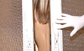 House Of Taboo Gina 342162 Blonde Babe Gina Bound In Cabinet Gets The Tongue Treatment
