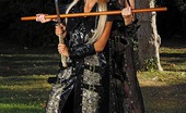 House Of Taboo Ashley Bulgari & Danielle Maye 342185 Samurai Gals In Leather And Latex Sucking And Fucking Swords
