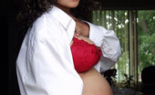 Cute Latina Talia 343467 Talia 8 Months Pregnant
