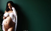 Cute Latina Talia 343467 Talia 8 Months Pregnant
