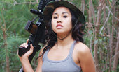 Joon Mali Commando 343715 Teen Asian Commando Joon Shows Lovely Cameltoe In Jungle
