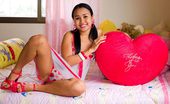 Joon Mali Be My Valentine NN 343761 Barely Legal Asian Teen Joon Mali In Sexy Babydoll Lingerie
