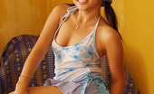 Joon Mali Satin Blue NN 343811 Adorable Thai Teenage Teases Bouncy Buns In Soft Panties
