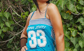 Joon Mali ShinyBuns NN 343815 Joon Mali Oils Up Her White Panties And Round Bubble Buns
