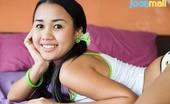 Joon Mali Sneaking AroundNN 343817 Cutie Thai Teen Joon Mali Touches Her Petite Body On The Bed
