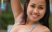Joon Mali Swimming Laps NN 343821 Joon Mali At The Pool Shows You Golden Brown Bikini Buns
