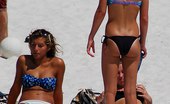 Upskirt Collection
 344502 Beach voyeur cam spying hot bikinis