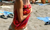 Upskirt Collection
 344599 Beach voyeur hunter shoots bikinis