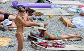 Upskirt Collection
 344664 Relaxing on the beach bikini babes