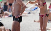 Upskirt Collection
 344785 Extreme bikini heat on the beach