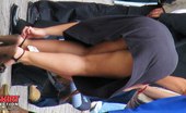 Upskirt Collection
 Accidental sitting upskirts public