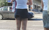 Upskirt Collection
 345358 Blonde tease with seducing upskirt