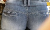 Upskirt Collection
 345542 Fatty butt shorts spied in closeup