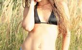 Upskirt Collection
 345589 Long haired girl in denim shorts